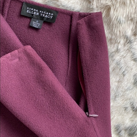 Ellen Tracy Wool Skirt - Picture 4 of 9